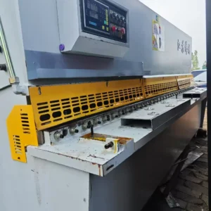 Used CNC Hydraulic Swing Beam Shearing Machine 6×3200mm
