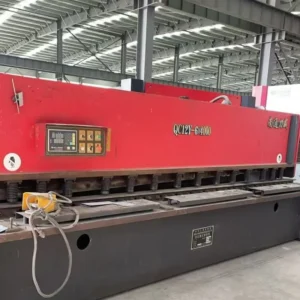 Used QC12Y Hydraulic Swing-Beam Shearing Machine 6×4000mm