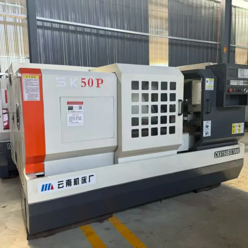 used lathe machine in our stockyard ready for export (CNC Lathe Machine)