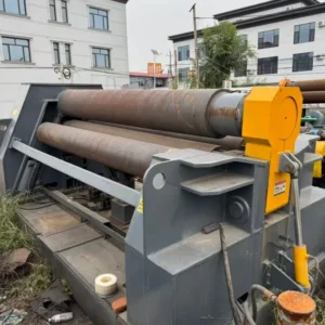 Used Hydraulic 4 Roller Bending Machine for Steel Plate Forming Work
