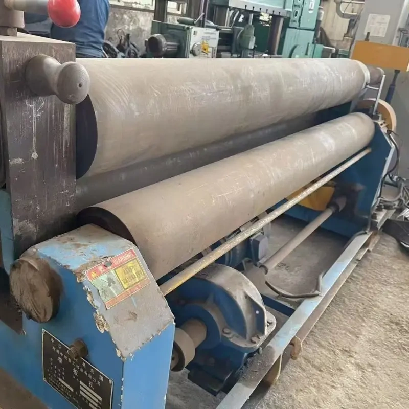 used plate rolling machine in our warehouse (Rolling machine 2)