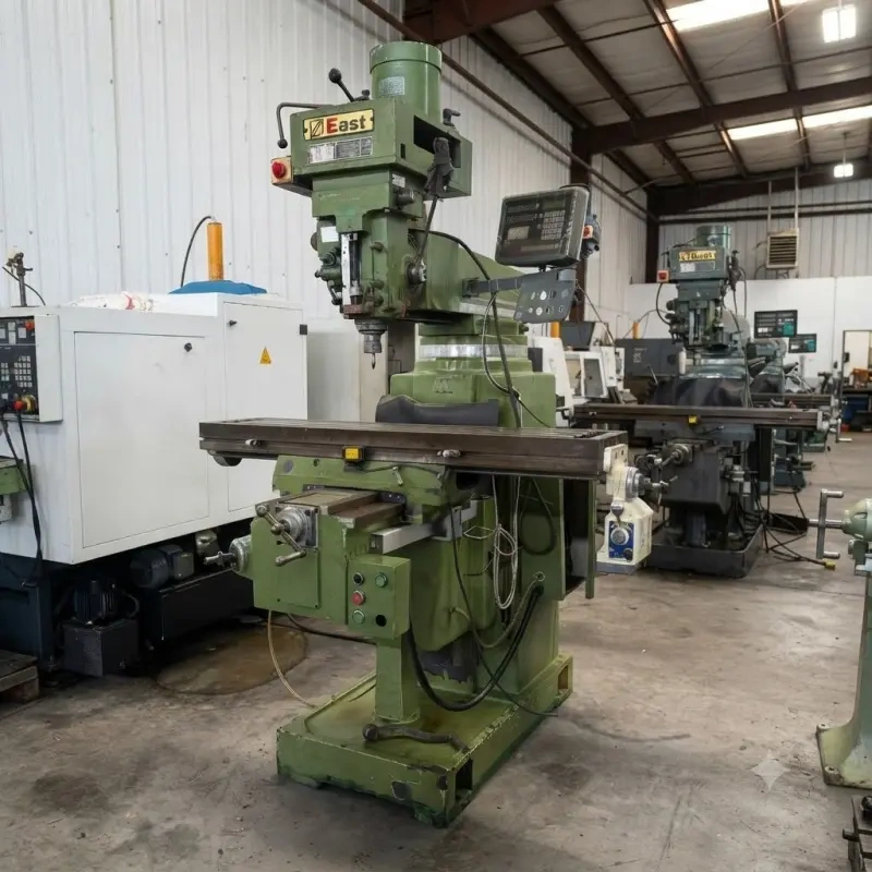 used milling machine inspected and ready for shipment (Turret milling machine)