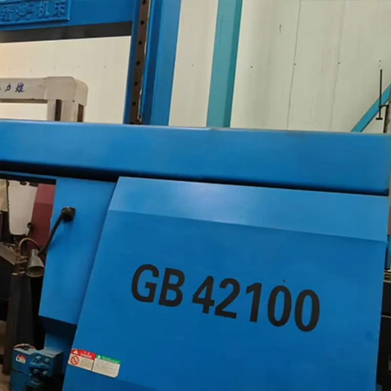 Used GB42100 Gantry Double Column Horizontal Metal Band Saw Machine, Max Cutting Diameter 1000mm - 图片 2