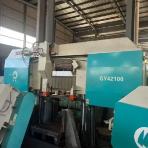 Used GB42100 Gantry Double Column Horizontal Metal Band Saw Machine, Max Cutting Diameter 1000mm