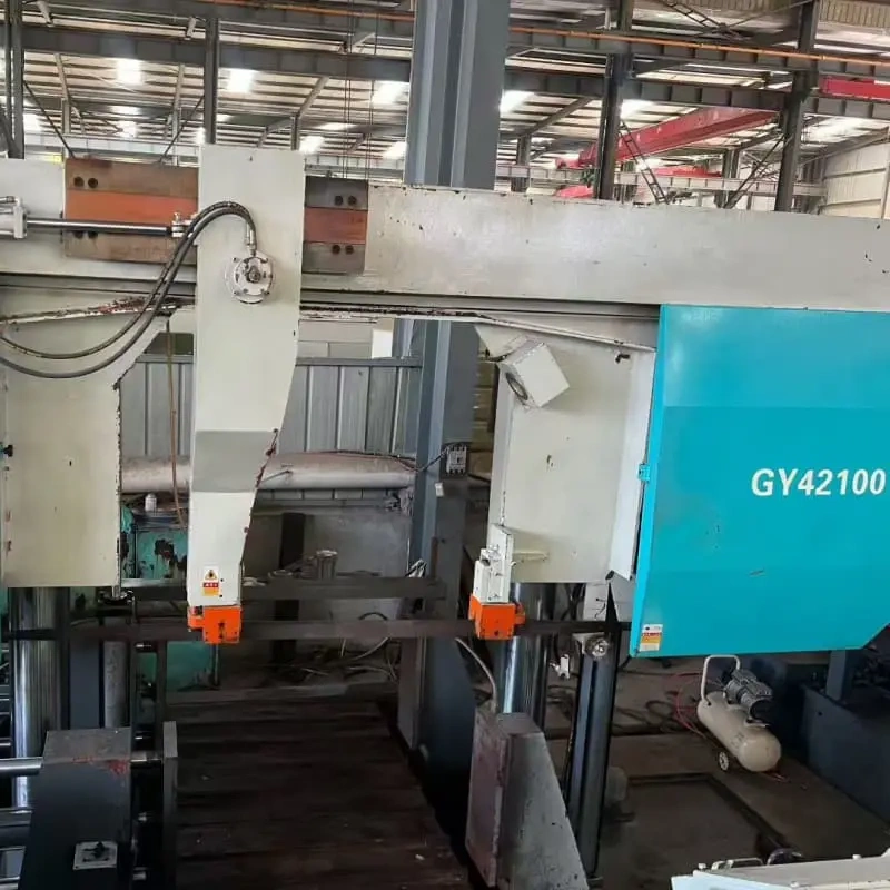 Used GB42100 Gantry Double Column Horizontal Metal Band Saw Machine, Max Cutting Diameter 1000mm - 图片 12