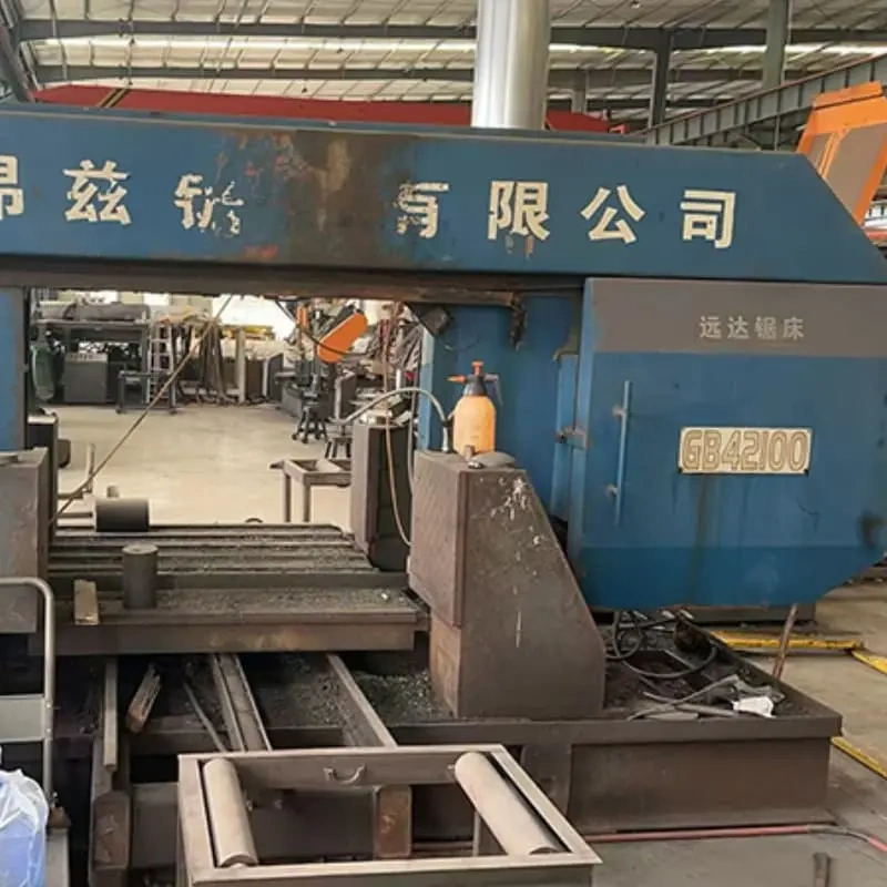 Used GB42100 Gantry Double Column Horizontal Metal Band Saw Machine, Max Cutting Diameter 1000mm - 图片 18