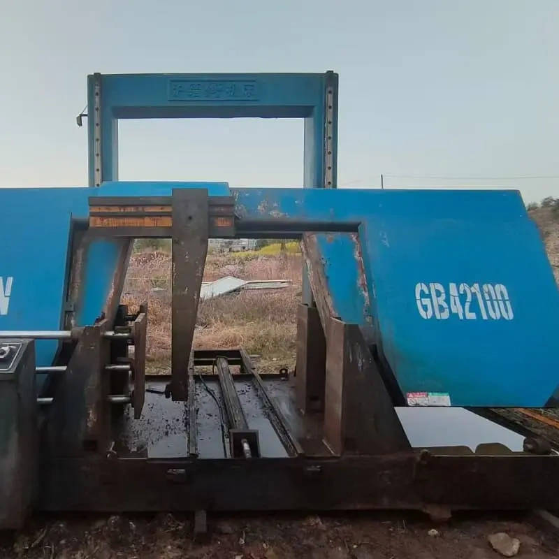 Used GB42100 Gantry Double Column Horizontal Metal Band Saw Machine, Max Cutting Diameter 1000mm - 图片 20