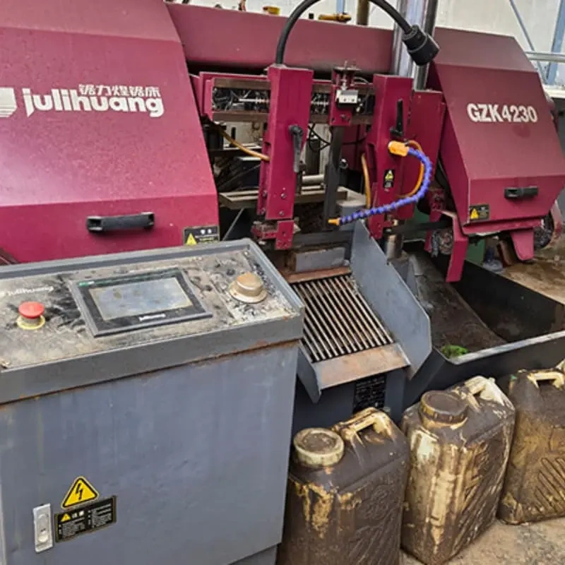 Used GZK4230 CNC Double Column Horizontal Metal Band Saw Machine, Max Cutting Diameter 300mm - 图片 2
