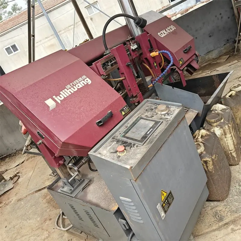 Used GZK4230 CNC Double Column Horizontal Metal Band Saw Machine, Max Cutting Diameter 300mm - 图片 6