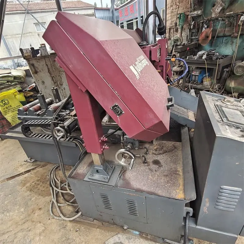 Used GZK4230 CNC Double Column Horizontal Metal Band Saw Machine, Max Cutting Diameter 300mm - 图片 7