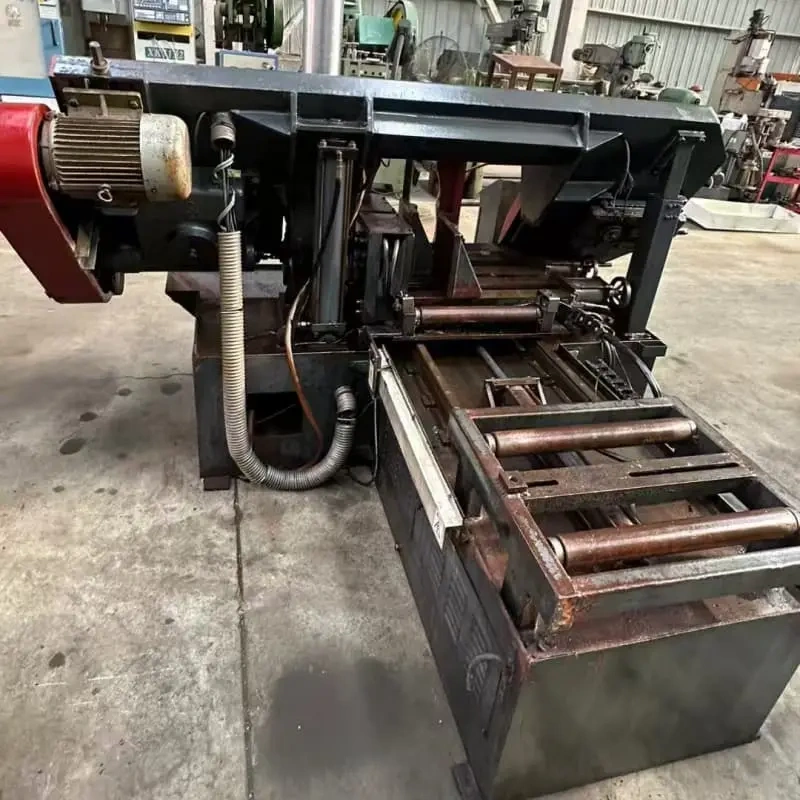 Used GZK4240 CNC Double Column Horizontal Metal Band Saw Machine, Max Cutting Diameter 400mm - 图片 3