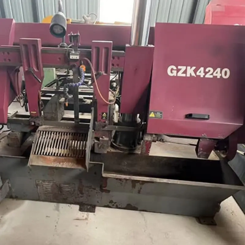 Used GZK4240 CNC Double Column Horizontal Metal Band Saw Machine, Max Cutting Diameter 400mm - 图片 4