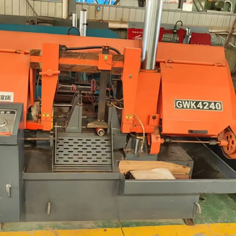 Used GWK4240 CNC Double Column Horizontal Metal Band Saw Machine, Max Cutting Diameter 400mm - 图片 4