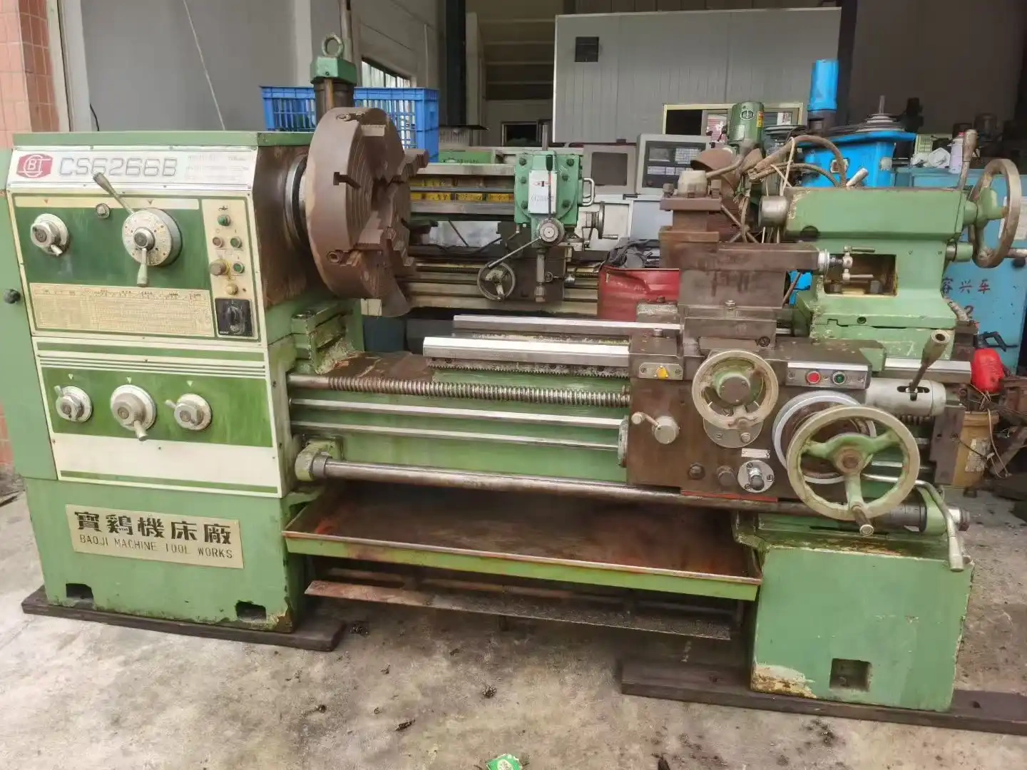 Baoji CS6266B Used Lathe Machine - 图片 3