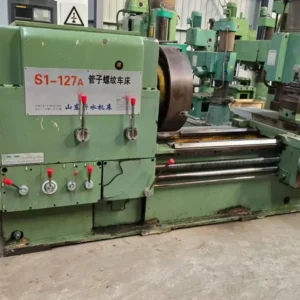 S1-127A Used Pipe Threading Lathe Machine, Max Dia 273mm