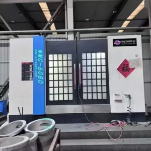 Used NMC-6080 Horizontal CNC Machining Center, Metal Milling & Boring Machine