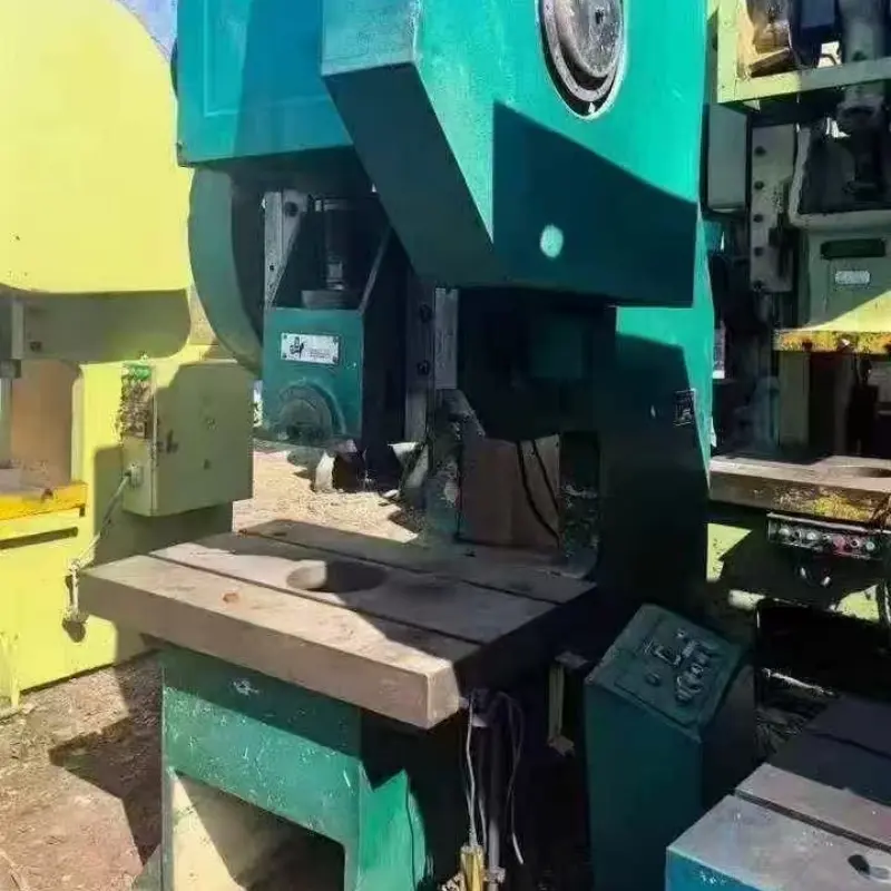 Used J21S-80 Deep Throat Punch Press 4400kg Sheet Metal Stamping & Bending Machine