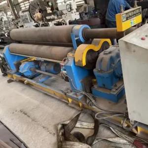 Used Nantong W11 Mechanical Three Roll Plate Rolling Machine, Metal Sheet Bending & Cylinder Forming Machine