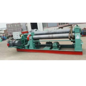 Used Three Roll Plate Rolling Machine, 30kW Motor, 650 Type Reducer, Roller Shaft Length 2.7m, Metal Sheet Bending & Cylinder Forming Machine