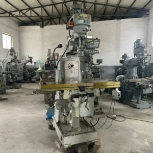 Used No.6 Vertical Turret Head Milling Machine 2340kg Heavy Cutting Metal Milling & Drilling Equipment