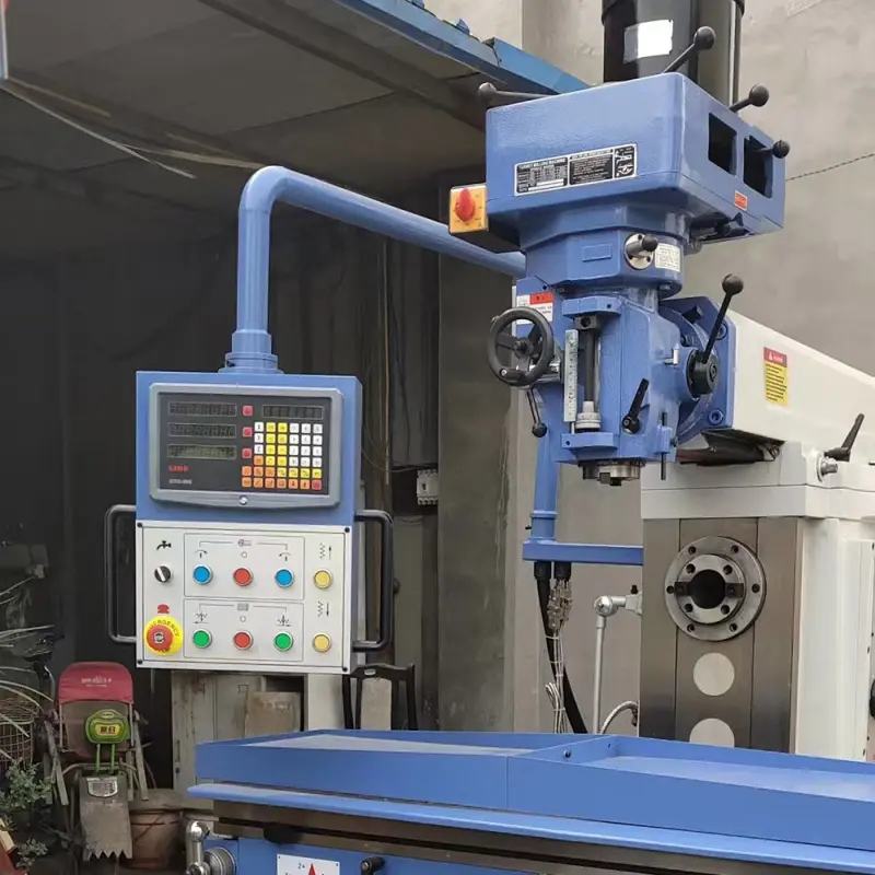 Used X6336 Universal Vertical & Horizontal Milling Machine 2400kg Metal Milling & Drilling Equipment - 图片 5