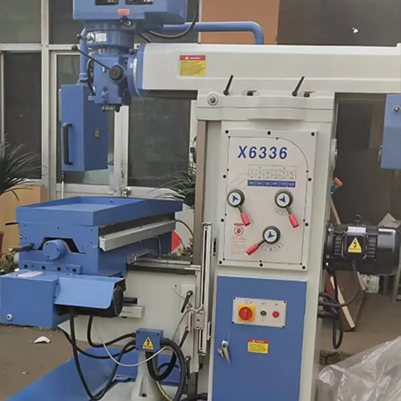 Used X6336 Universal Vertical & Horizontal Milling Machine 2400kg Metal Milling & Drilling Equipment - 图片 7