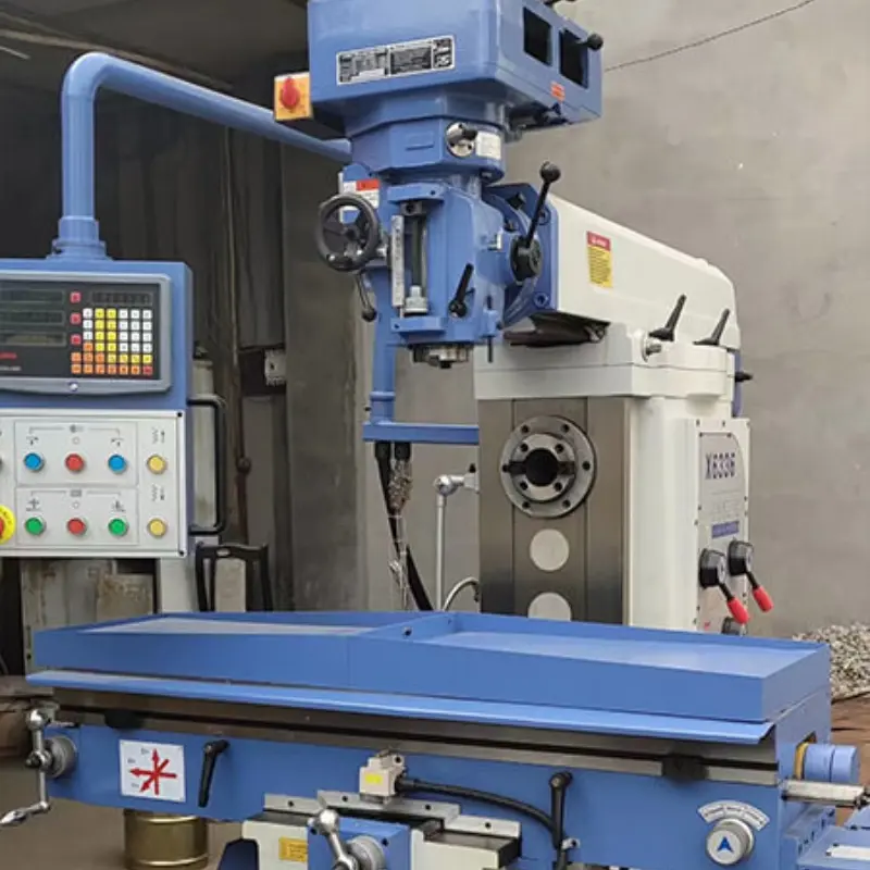Used X6336 Universal Vertical & Horizontal Milling Machine 2400kg Metal Milling & Drilling Equipment - 图片 8